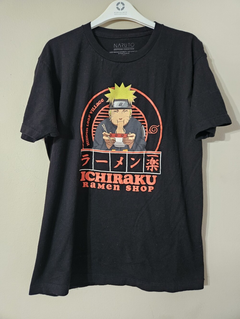 Naruto Anime Ramen Tshirt Large